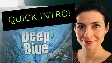 Deep Blue Board Game (Quick Intro and Review!)
