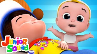 Are You Sleeping (Brother John)? | Junior Squad Nursery Rhymes and Kids Songs | Happy Loo