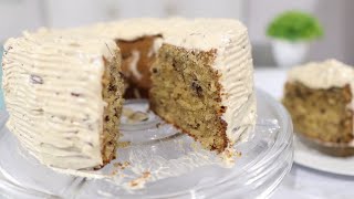 Perfectly Moist BUTTER PECAN POUND CAKE Recipe | w/ Butter Pecan Cream Cheese frosting | Mansa Queen