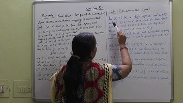 Connected Spaces - 03 / Topology / Msc. Mathematics