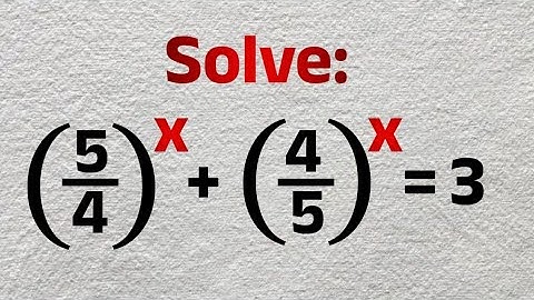 99% Failed This! Can You Solve This Tricky SAT-Exam Exponential Equation? ACT, GCSE Maths