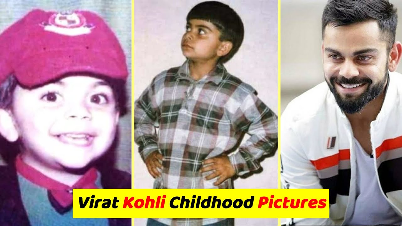 Some unseen pictures of Virat Kohlis childhood Childhood Bachpan Pictures Images Pics Photos