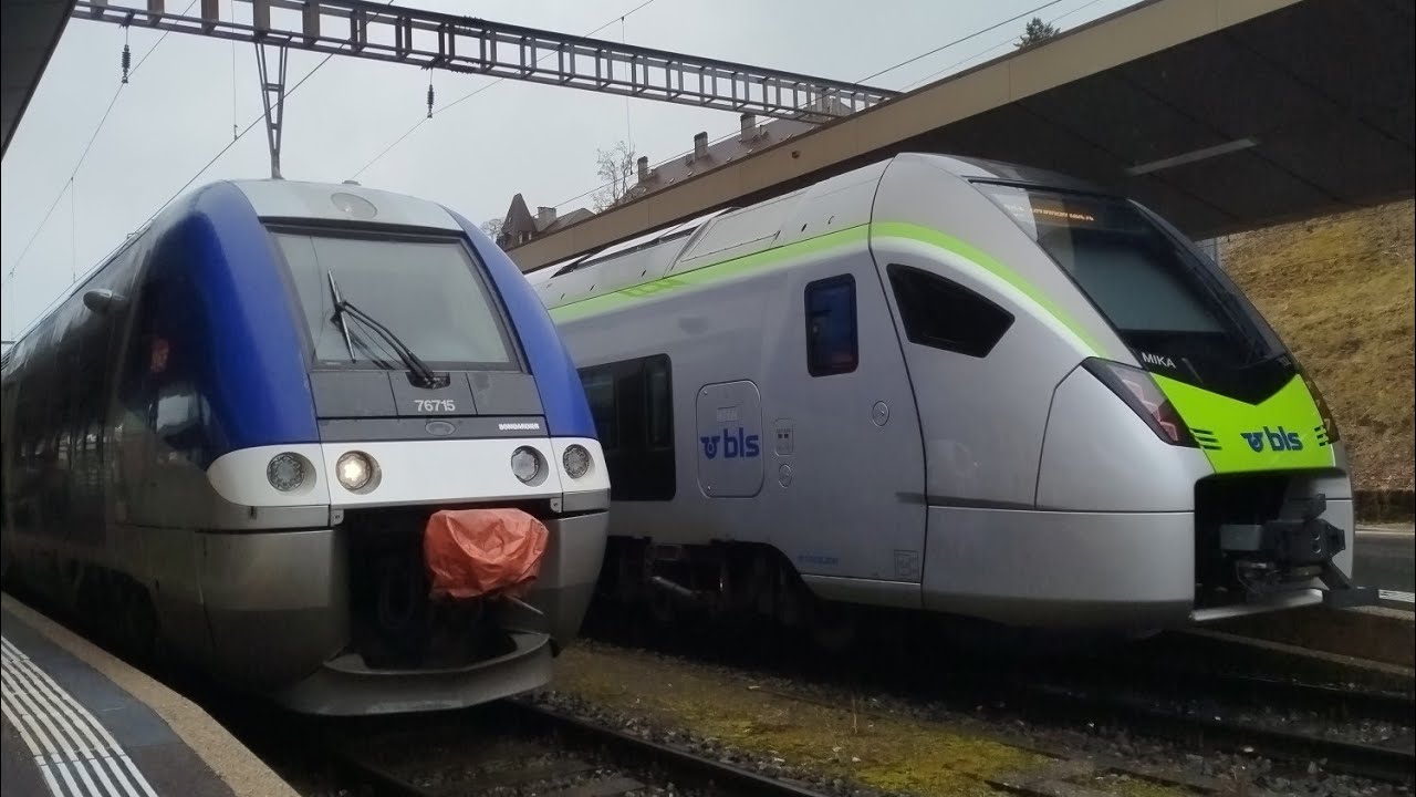 Trainspotting at : La-Chaux-De-Fond, Neuchâtel, Biel/Bienne with @LeVoyageurSuisse and @dada-tl_11