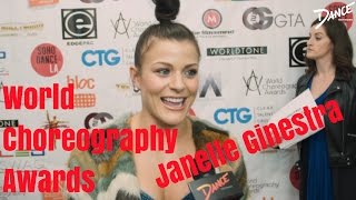 Janelle Ginestra, World Choreography Awards 2016 With Kristyn Burtt