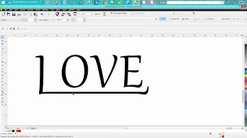 Corel Draw Tips & Tricks FONT change one letter of a font