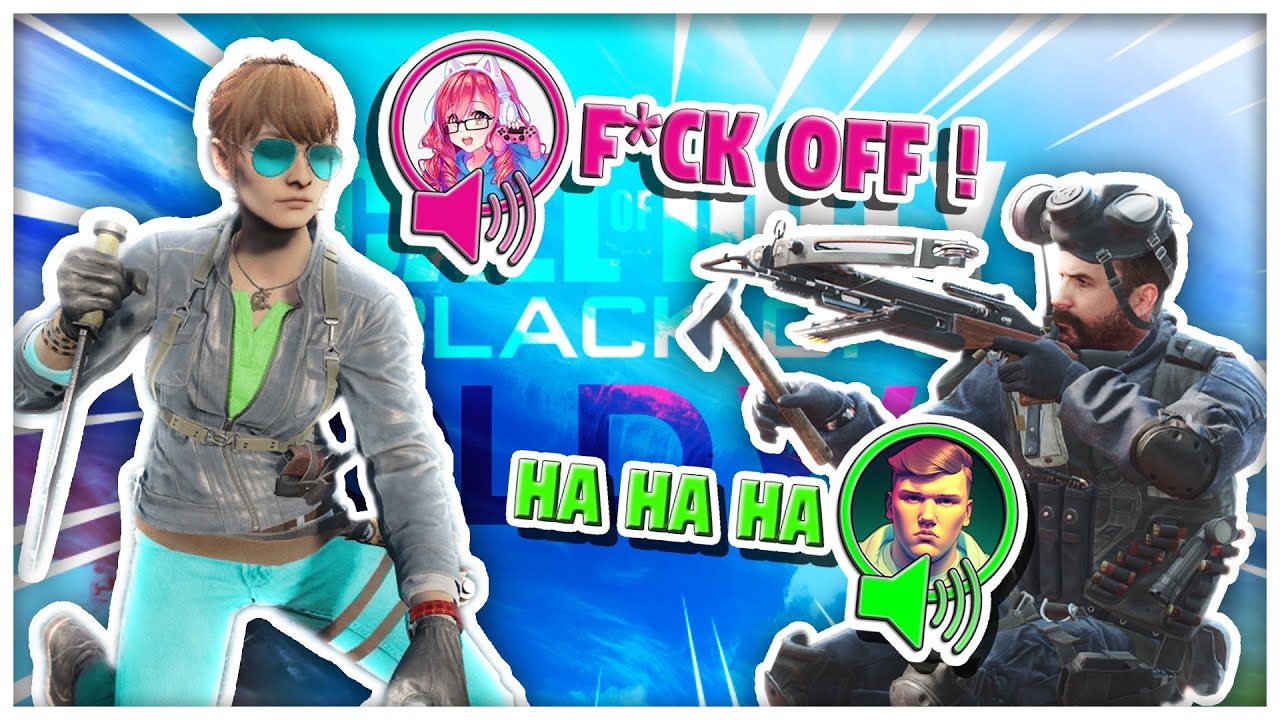 Making GAMER GIRLS RAGE in CALL OF DUTY !!