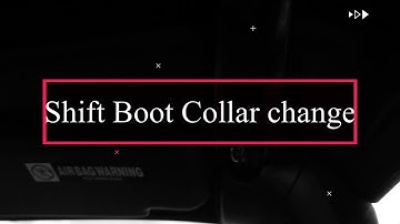 s2000 ap2 ACUITY shift knob boot collar change / ACUITY 기어봉 부츠링 변경