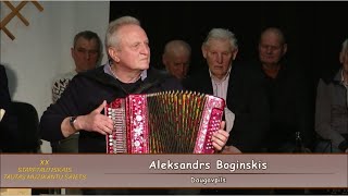 Xx Starptautiskais Tautas Muzikantu Saiets Vabolē. Александр Богинский -Игра На Гармони.