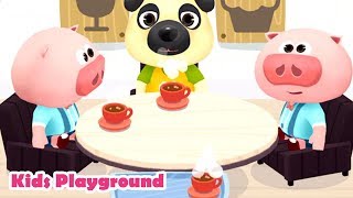 Dr. Panda Cafe Freemium - Dr. Panda  Welcome customers to your café game for kids screenshot 4