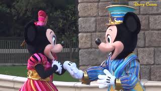 ºoº TDL 35周年コスチュームのミッキーとミニーのウェルカム