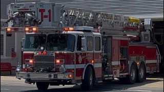 Ocean City Police & Fire Department Response Compilation 