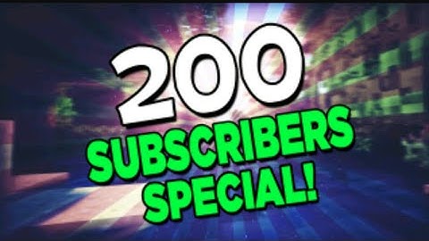 200 SUBSCRIBERS SPECIAL💪😀- (MUST WATCH!!) (THANK U SO MUCH!!)
