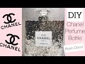 DIY Chanel perfume bottle room decor