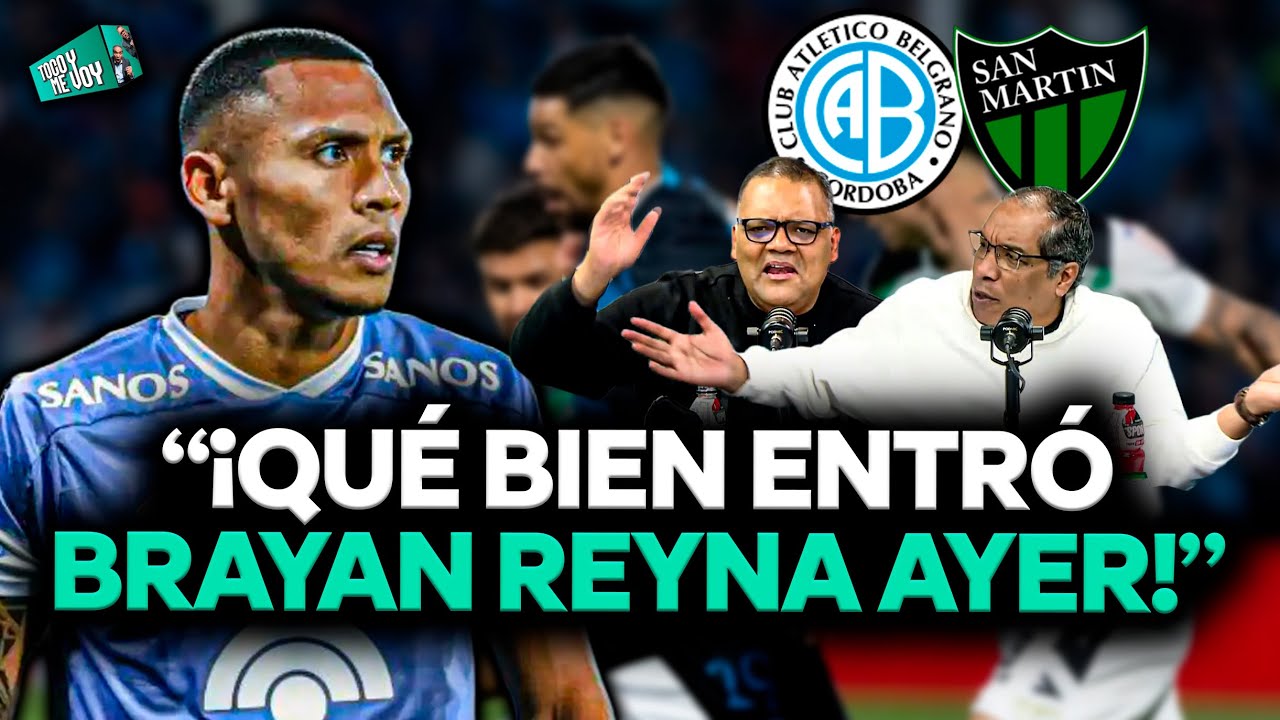 ¿Brayan Reyna brilló en Belgrano ante San Martín?  | SEGMENTO 