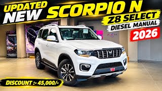 Download Lagu Updated✅ Mahindra Scorpio N Z8 Select Diesel Manual 2026 New Model GST On Road Price All Details 