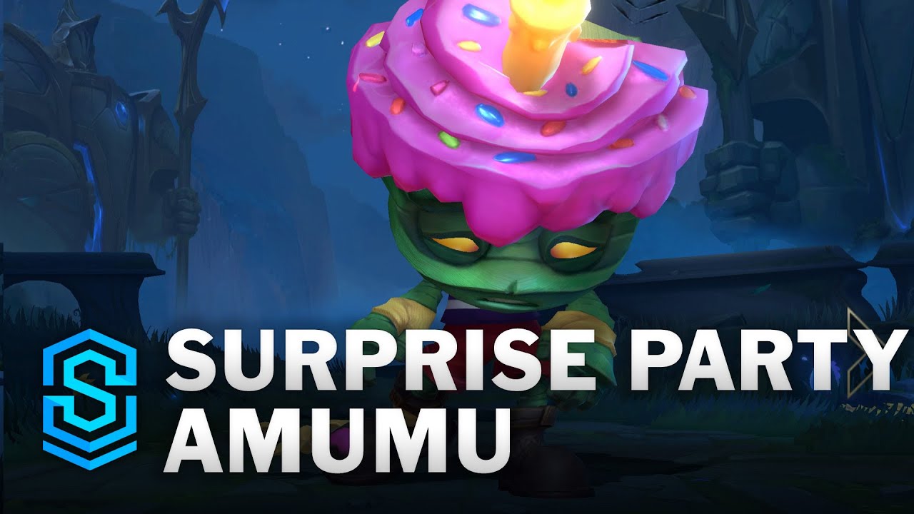 Surprise Party Amumu Wild Rift Skin Spotlight - YouTube