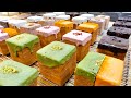 페스츄리의 놀라운 진화 ? 생크림이 가득 가득 ! 겉바속촉! 72겹 큐브 페이스트리 | How 72 Layers Cube pastry is Made | Korean Dessert