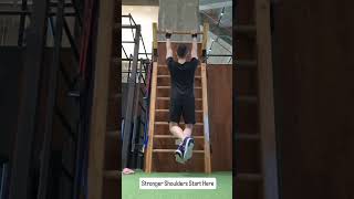 Scapula Pull Ups for Shoulder Health