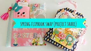 Spring Flipbook Swap and Easter Pocketletter