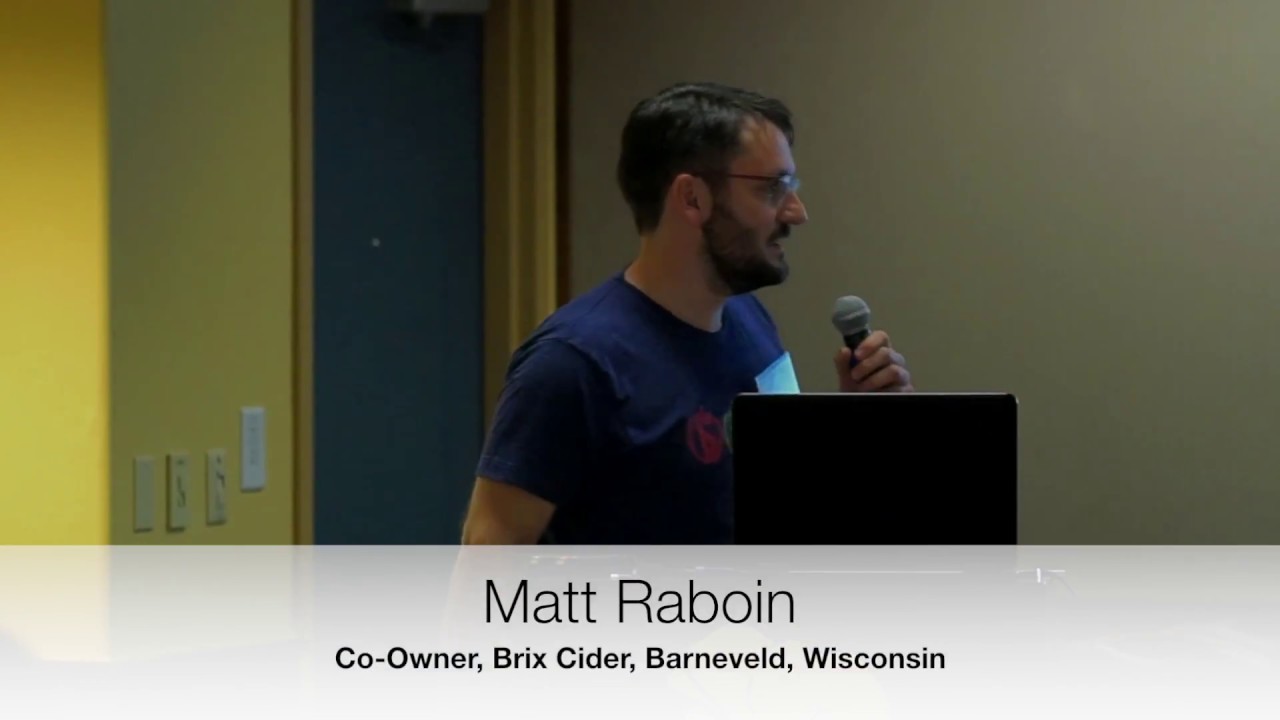 Apples for Artisan Cider with Michelle Miller and Matt Raboin