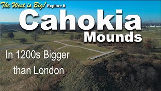 Aztecs in Illinois? Tour Cahokia Mounds largest City in the World in the 1200s.