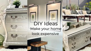 3 Home Decor DIY: Wall Gallery Ideas, Easy Painted furniture dry brushing &amp; wood staining furniture!