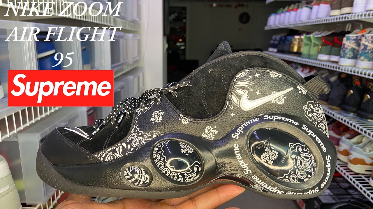 Nike Black Supreme Air Zoom Flight 95 SP – On The Arm