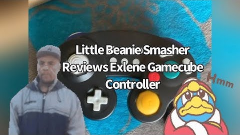 Exlene Gamecube Controller review feat. Little Beanie Smasher