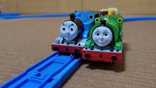 プラレール　きかんしゃトーマス　どきどきマウンテンデラックスで遊んだよ！｜はやぶさ　こまちも！Pla-rail Thomas and Friends｜ Doki Doki Mountain DX｜