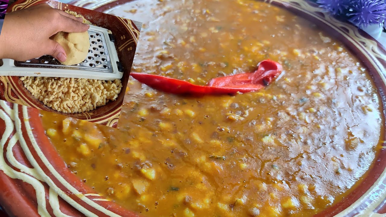 أحسن أكلة تدفي في برد الشتا 🌧️ فتات الشطبة بطريقة تحضير ستبهركم/صحية بدون دقيق أبيض ولا مقارونية