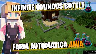 TUTORIAL FARM DI OMINOUS BOTTLE PER MINECRAFT JAVA 1.21.11 E 26.1 #tropicalluca #minecraftutorial