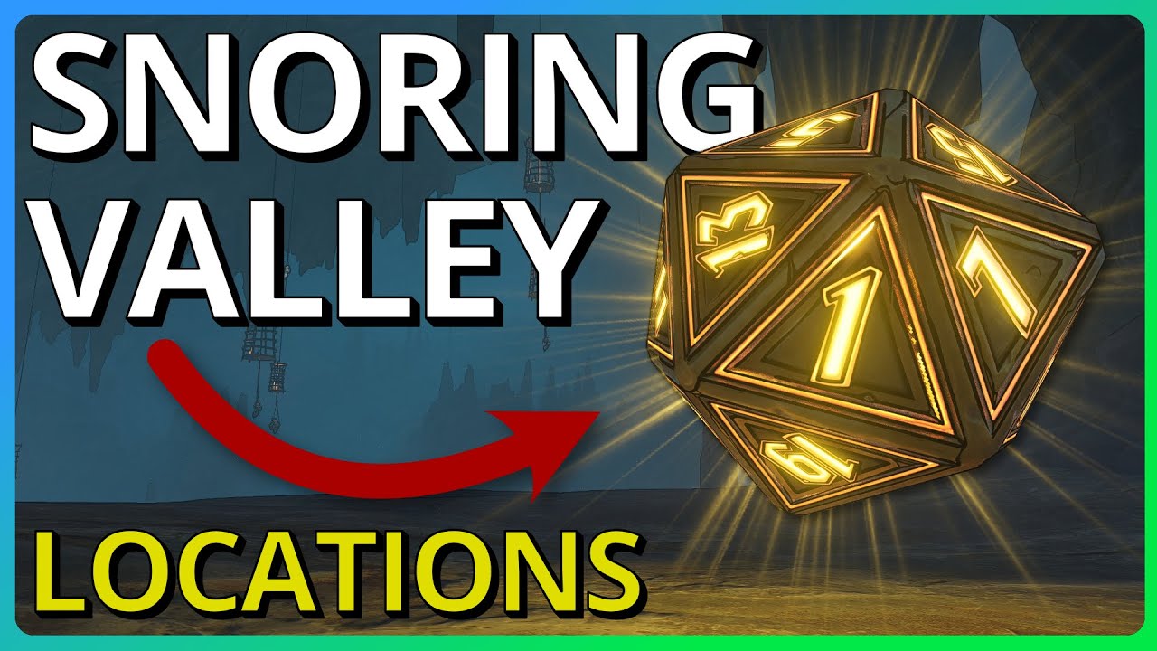 Snoring Valley Dice Locations Tiny Tina's Wonderlands YouTube