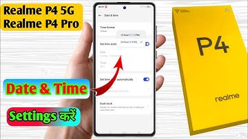 how to set date and time in realme p4 5g | realme p4 5g me date and time set kaise kare 