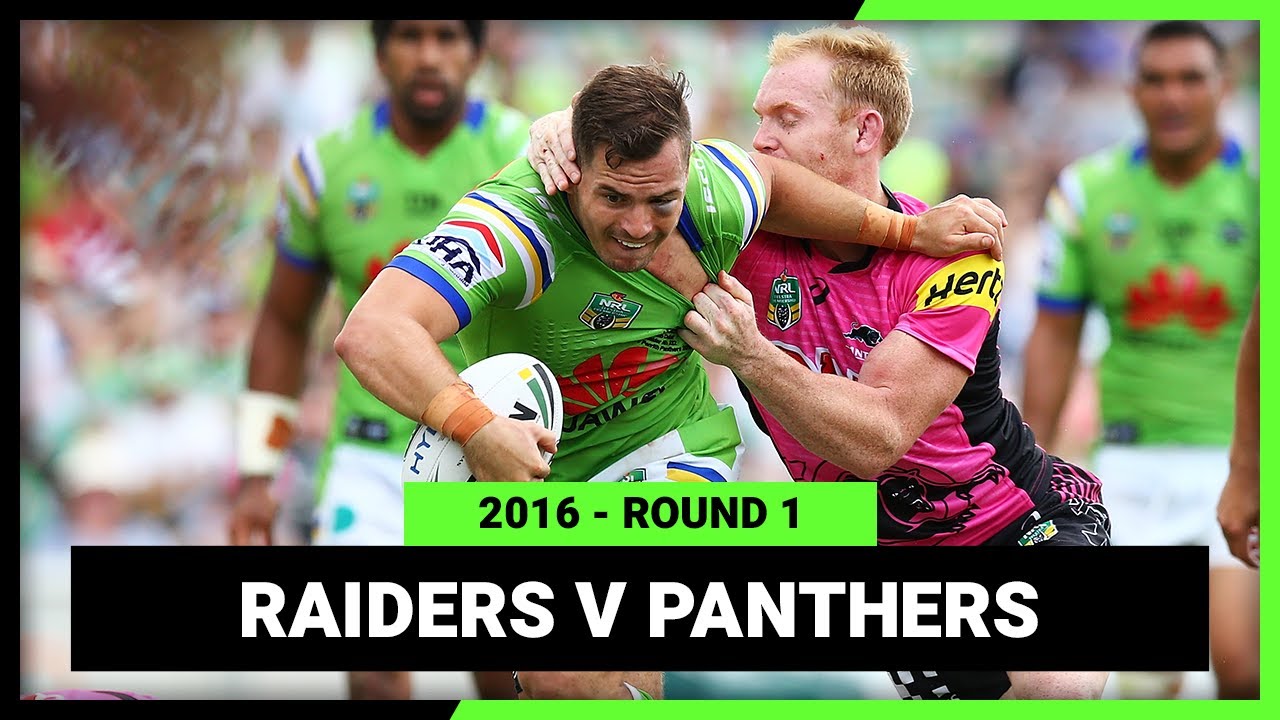 Canberra Raiders v Penrith Panthers Round 1, 2016 Full Match Replay NRL 