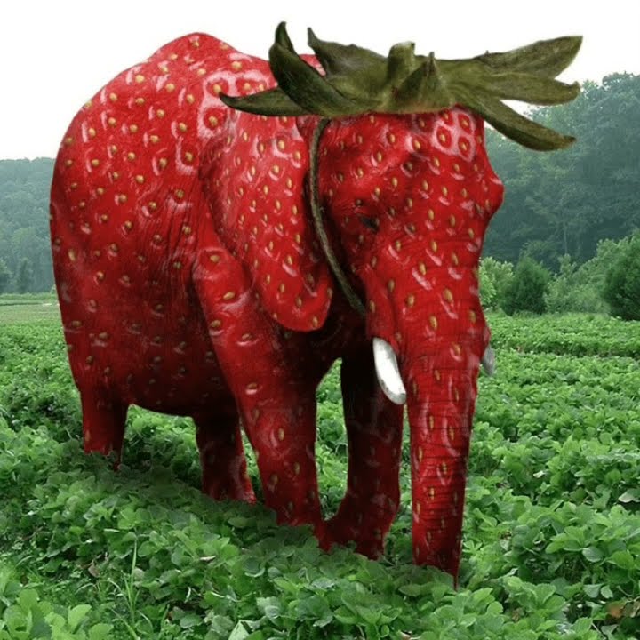 Strawberry Elephant - Ano Ano Wilkum💀