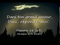 Psaume 68 69 dans ton grand amour dieu rpondsmoi  gm leclerc