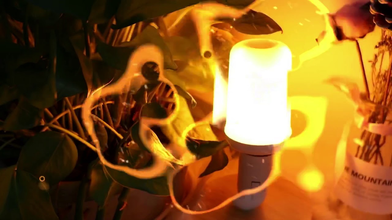 Romantic surprise creative gift led fire light