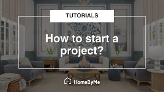 How to start a project?| HomeByMe Tutorials screenshot 3