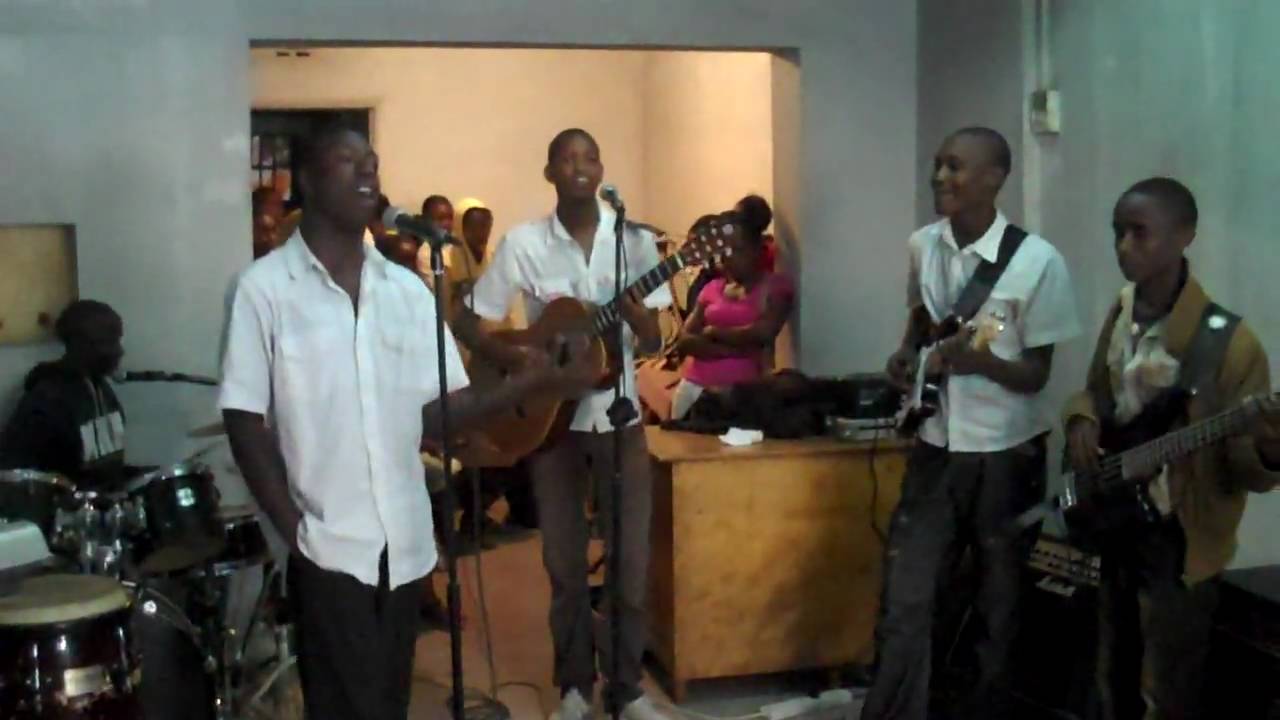 Afro fusion band at Haba na Haba