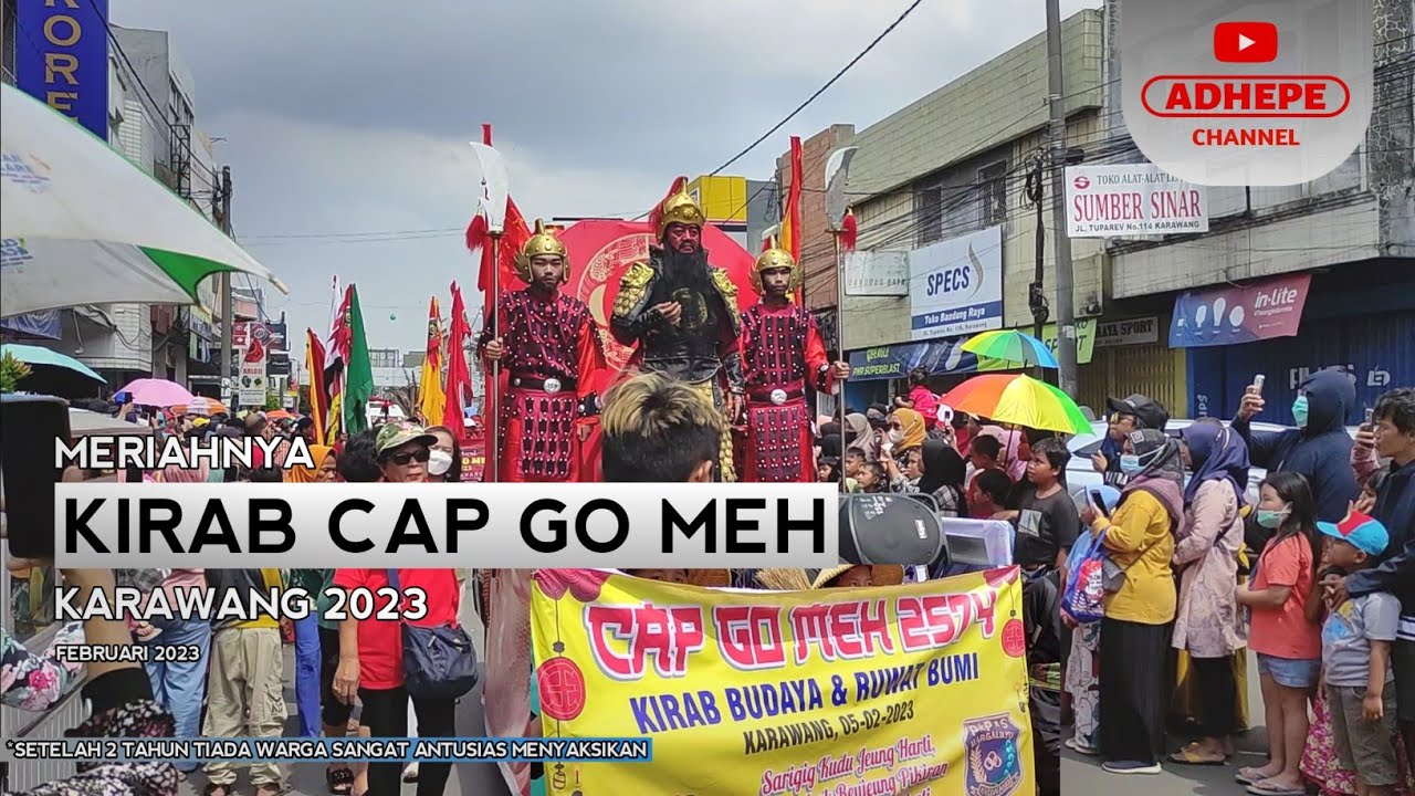 KIRAB CAP GO MEH KARAWANG 2023 | Jl. Tuparev