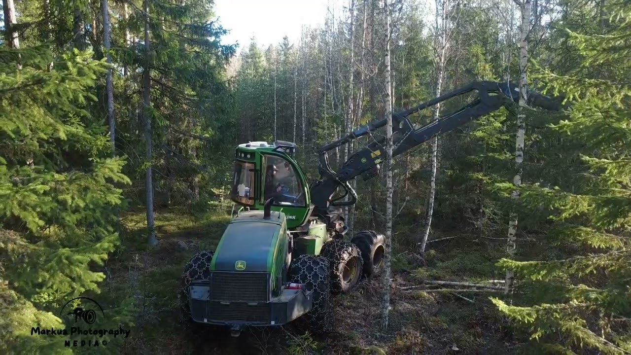 JNK Skog AB gallrar utanför Vimmerby