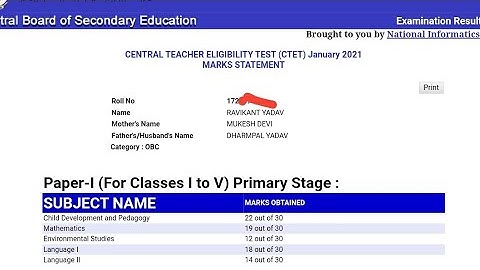 CTET Result 2021 Check Kaise Kare?
