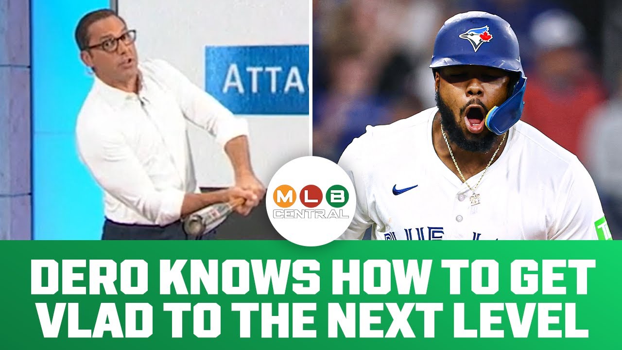 Breaking down why Vlad's attack angle is sacrificing power | MLB Central