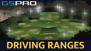 Learn the Different GSPro Driving Range Options