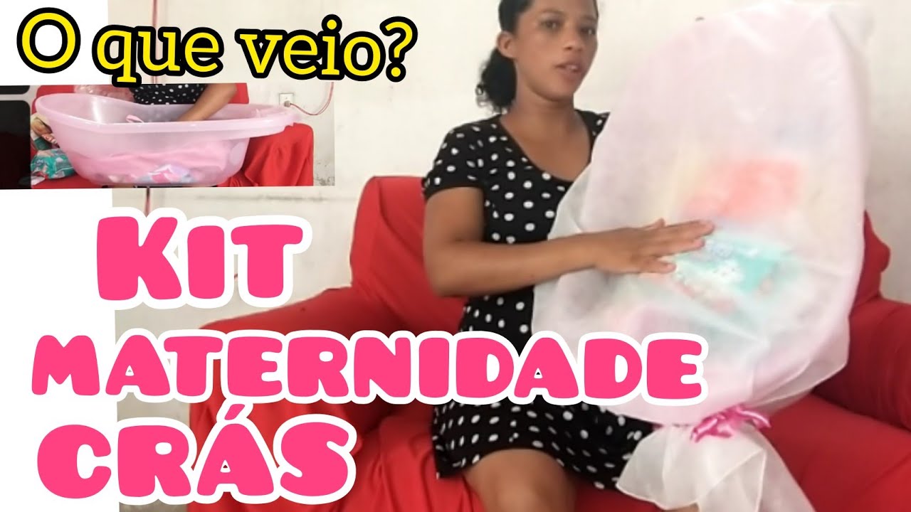 o que vem no kit maternidade do governo? Enxoval do CRAS// kit bebê do ...