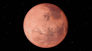 Rotating Mars (4K, 60FPS)