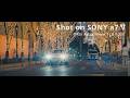 Cinematic Night Video - Sony a7 V | Anamorphic SIRUI Astra 50mm T1.8 AF / JAPAN