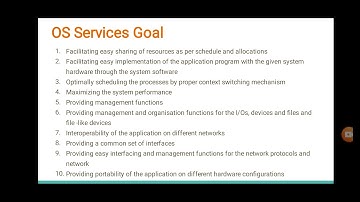 EC308 Module6 Session1-OS Service Goals