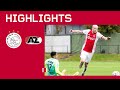 Highlights | Ajax - AZ | Friendly