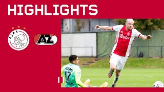 Highlights | Ajax - AZ | Friendly